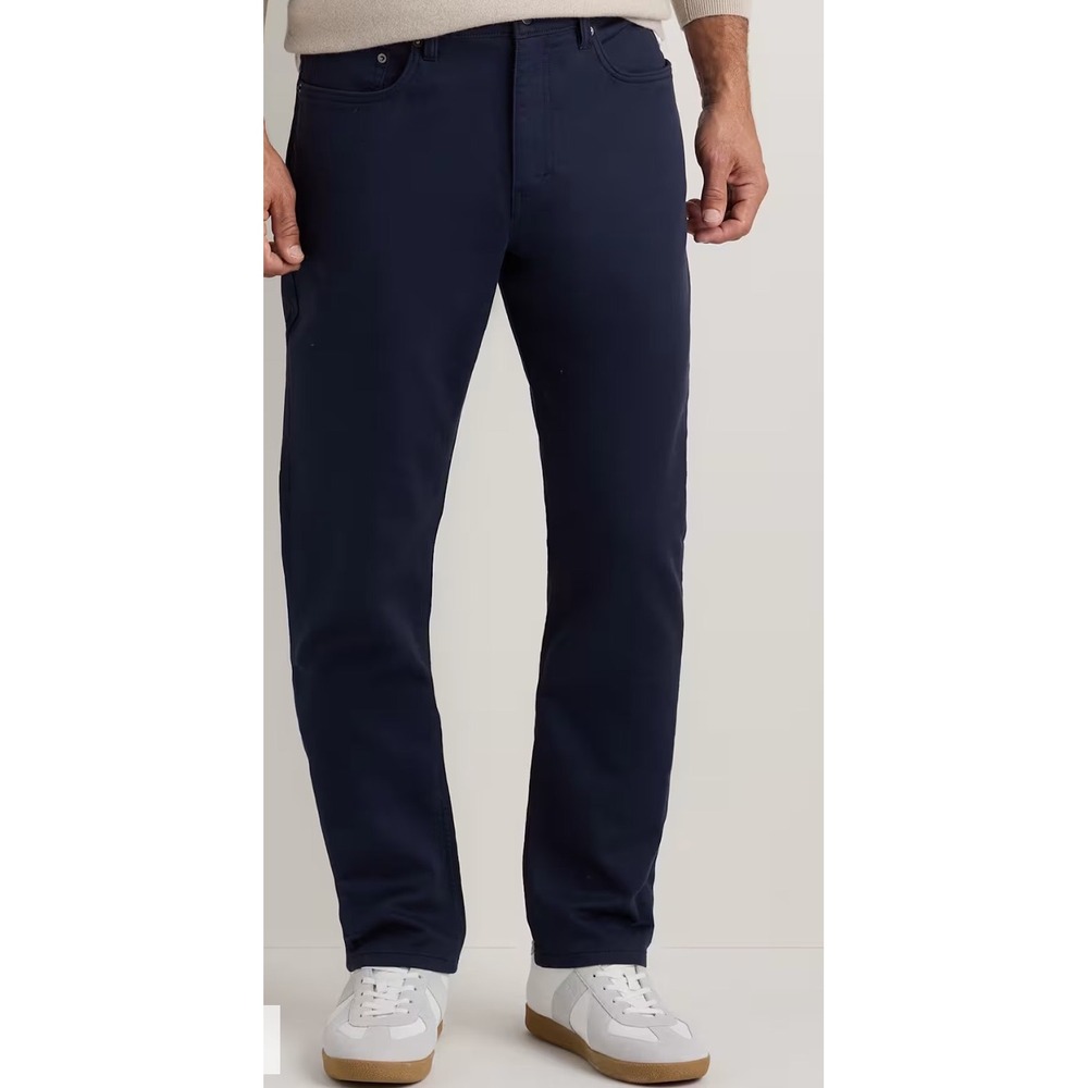 Quince Comfort Stretch Traveler Pants Mens 40x32 Deep Navy New With Tags